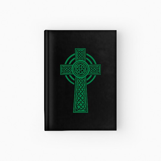 Celtic cross Hardcover Journal