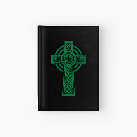 Celtic cross Hardcover Journal