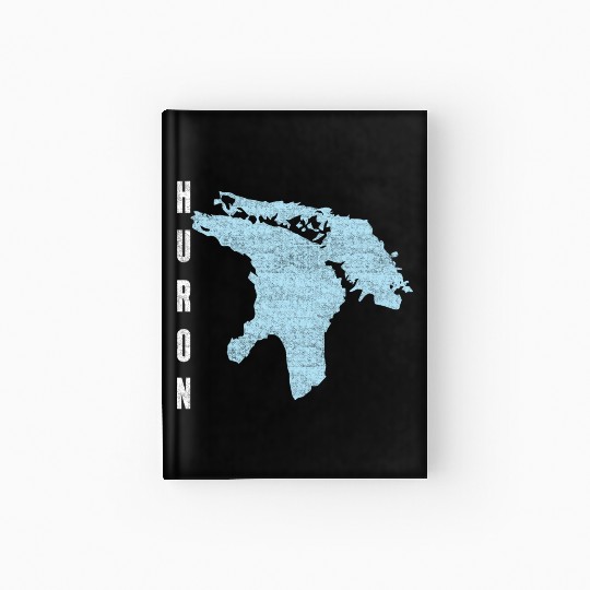 Lake Huron Great Lakes Hardcover Journal