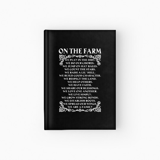 Farmer piglet farmer no farmers no food farmer' Hardcover Journal