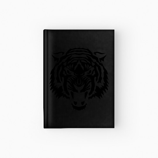 tribal tiger 1072 Hardcover Journal