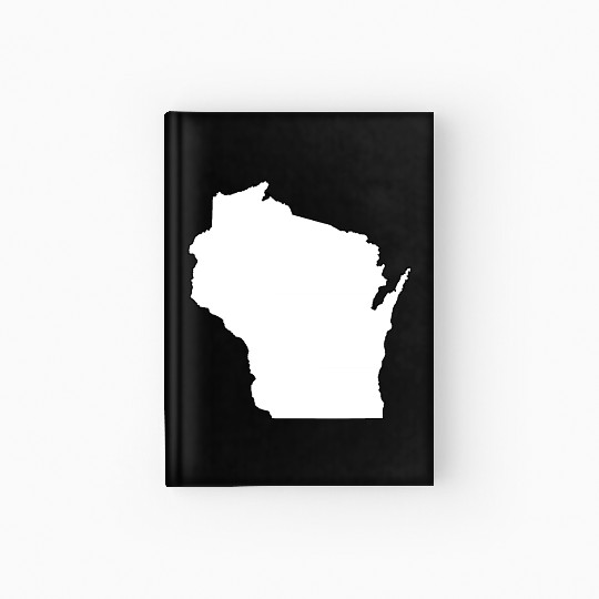 Coloring Book Wisconsin Hardcover Journal