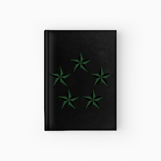 General of the Army GA Rank, Mision Militar ™ Hardcover Journal