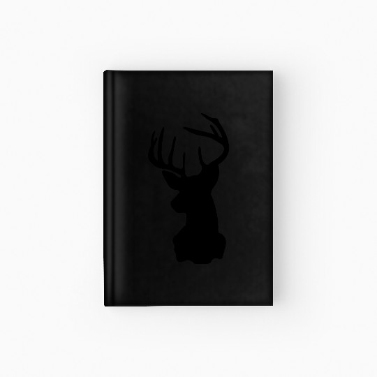 Deer, Moose, Antlers, Hipsters Hardcover Journal