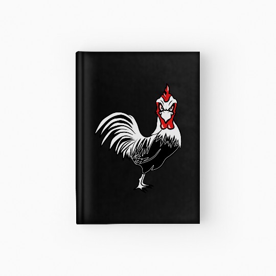 Cock funny Hardcover Journal
