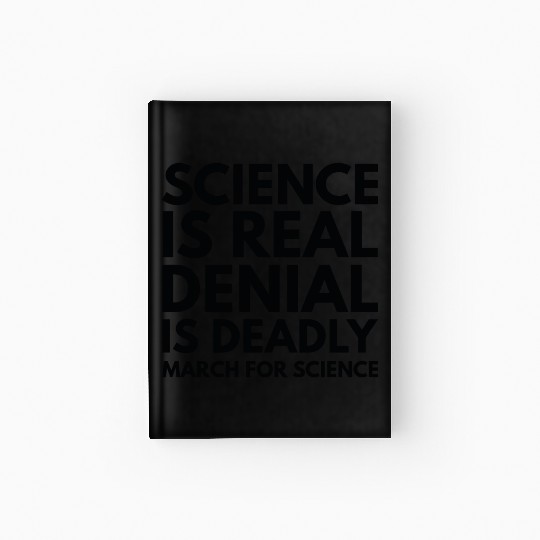Science Is Real Hardcover Journal
