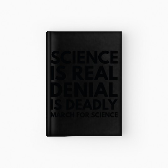 Science Is Real Hardcover Journal
