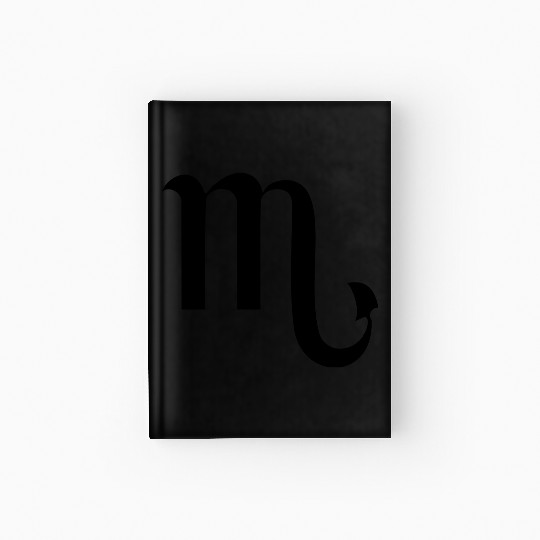 ★♥Best Star Sign Scorpio Symbol-Love Scorpio♥★ Hardcover Journal