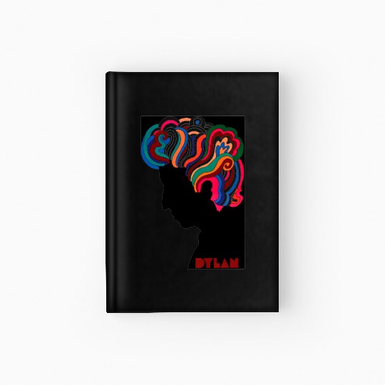 Bob Dylan icon Hardcover Journal