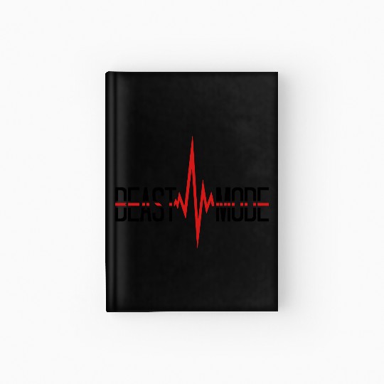 pulse frequency gym beast fashion weight lifting h Hardcover Journal