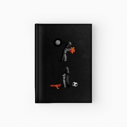 How to prank Darth Vader Hardcover Journal