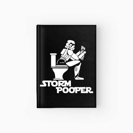 Storm Trooper Pooper Hardcover Journal