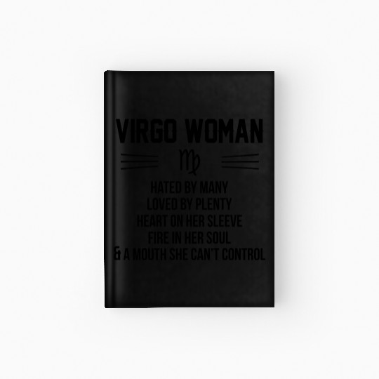 Virgo Woman Hardcover Journal