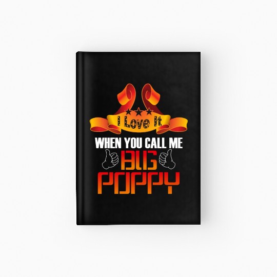 Big Poppy Hardcover Journal