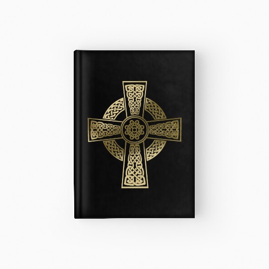Celtic cross Hardcover Journal