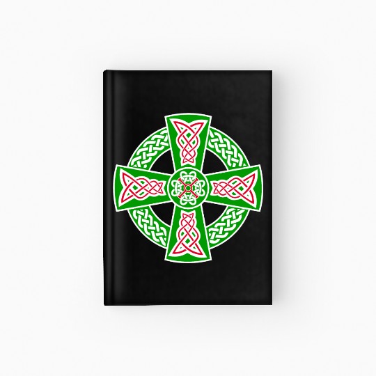 Celtic cross Hardcover Journal
