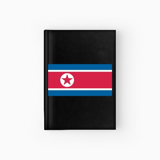 North korea Hardcover Journal