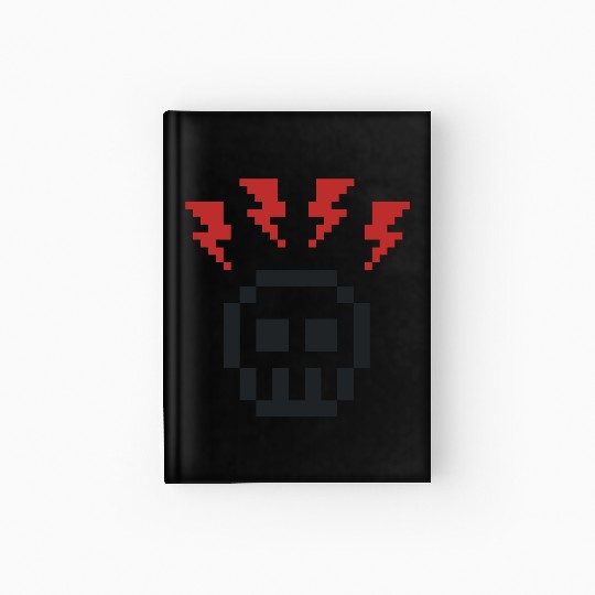 Bobba angry sculls Hardcover Journal