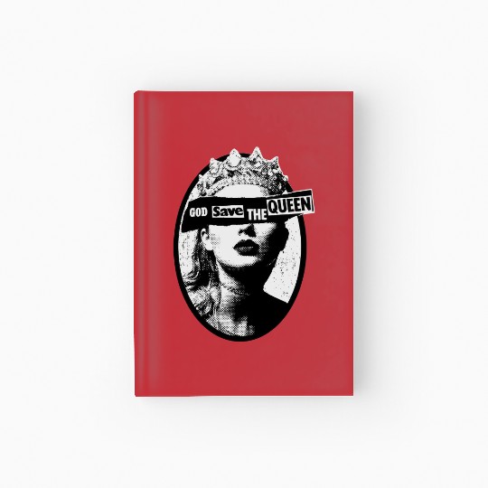God Save The Queen Hardcover Journal, Eras Tour Hardcover Journal