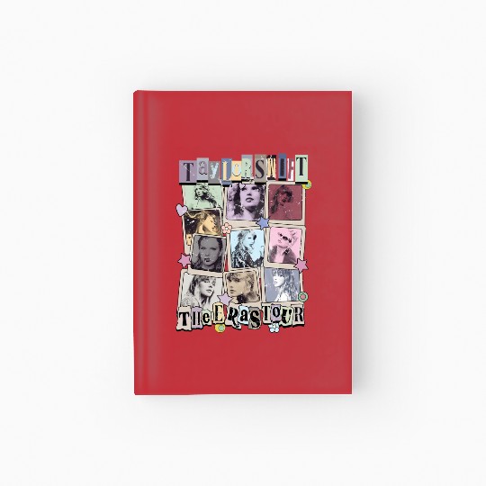 Discover Vintage Taylor The Eras Tour Hardcover Journal, Taylor version Merch Hardcover Journal