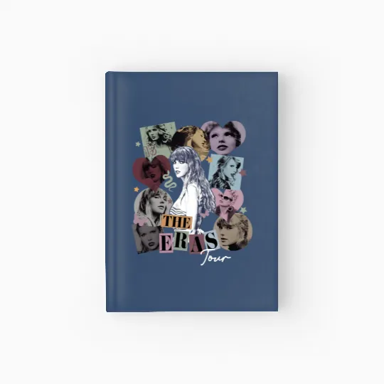 Discover The Eras Tour Hardcover Journal, Midnights Concert Swift Hardcover Journal, Taylor Taylor version Merch Hardcover Journal