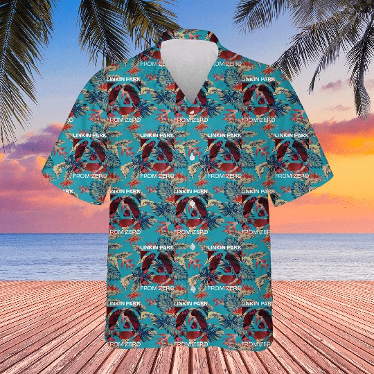Linkin Park From Zero World Tour 2025 Hawaiians, Linkin Park Concert 2025, Linkin Park Fan Gift, Linkin Park Merch, Linkin Park Band Logo Hawaiians