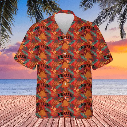 Retro Disney Lion King Mufasa Hawaiians, WDW Magic