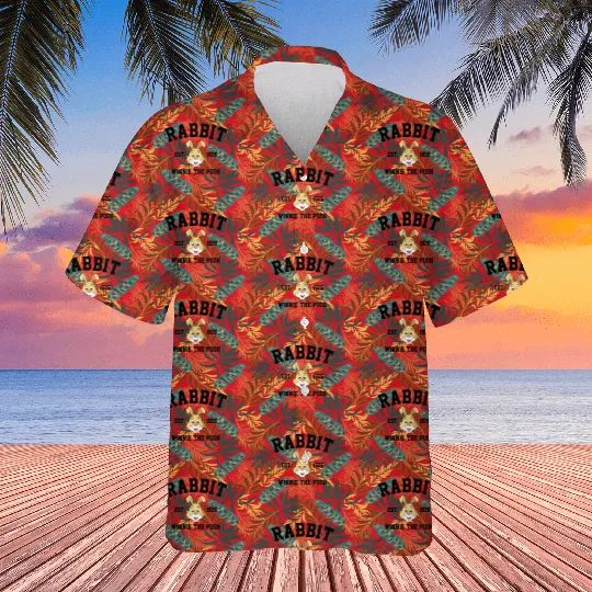 Christmas Rabbit Hawaiians, Winnie The Pooh Hawaiians, Pooh Hawaiians, Disney Winnie The Pooh Hawaiians