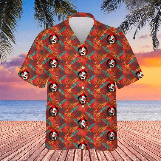 Minnie Mouse Passholder Disney Graphic Hawaiians, Disneyland Vacation