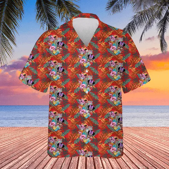 Disney vintage Hawaiians - Disney Daisy Minnie Hawaiians - Disney Epcot Hawaiians