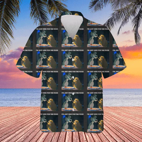 Disneyss The Lady And The Tramp I'm Just Here For The Food Hawaiians