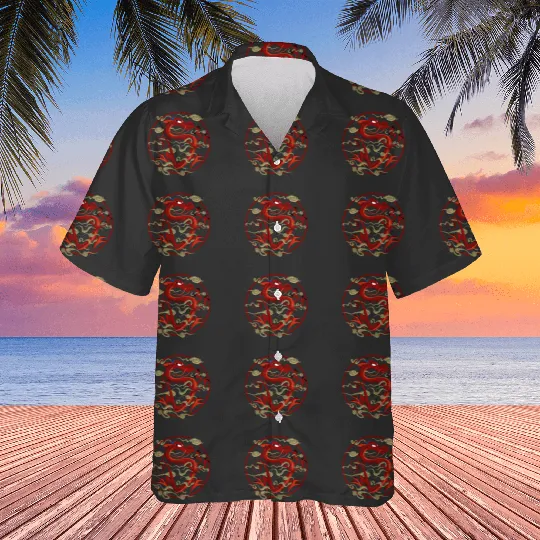 Disney Mulan Mushu Inner Circle Graphic Hawaiians