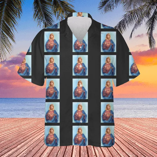 Discover taylor version Saint Holy Card Jesus Eras Tour Hawaiians