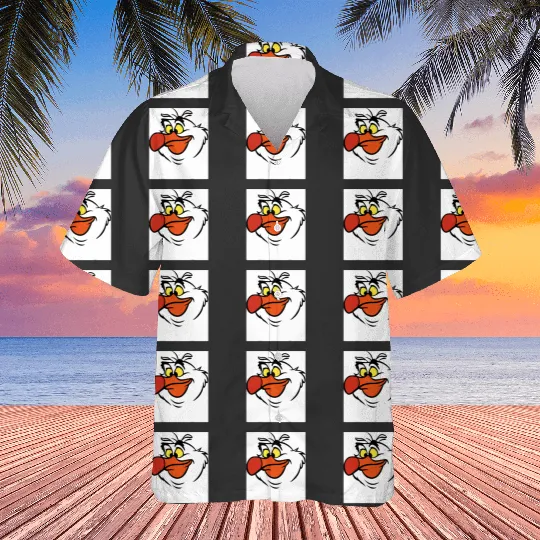 Disney The Little Mermaid Scuttle Seagull Hawaiians