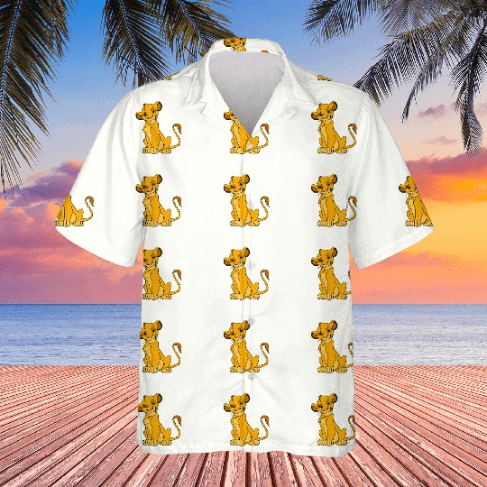 Disney The Lion King Young Simba Sitting Up Hawaiians