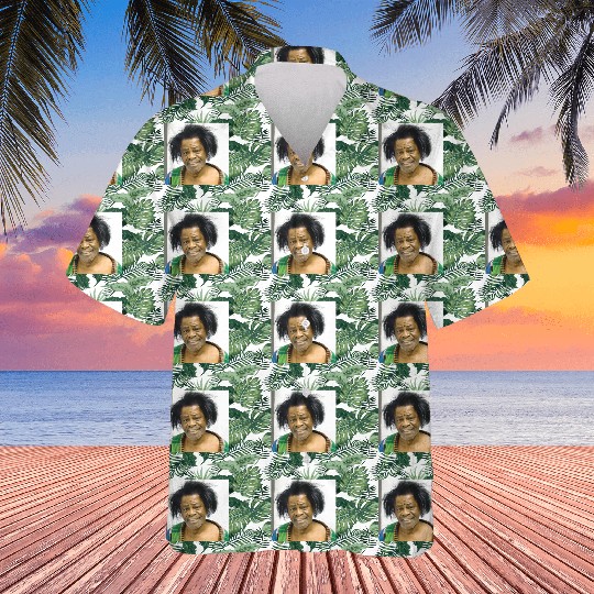 James Brown Mugshot Hawaiians, Short Sleeve Hawaiians, Unique Gift for Music Lovers