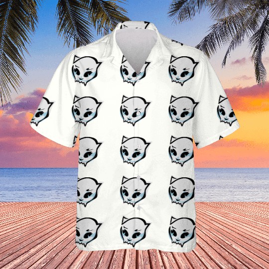 cat skull Hawaiians