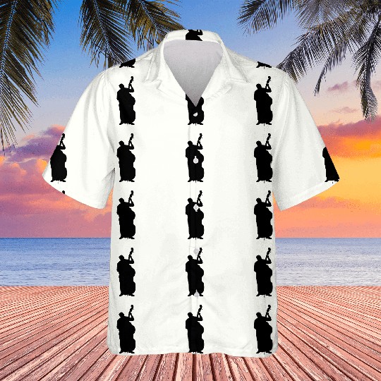 Double Bass Player Hawaiians