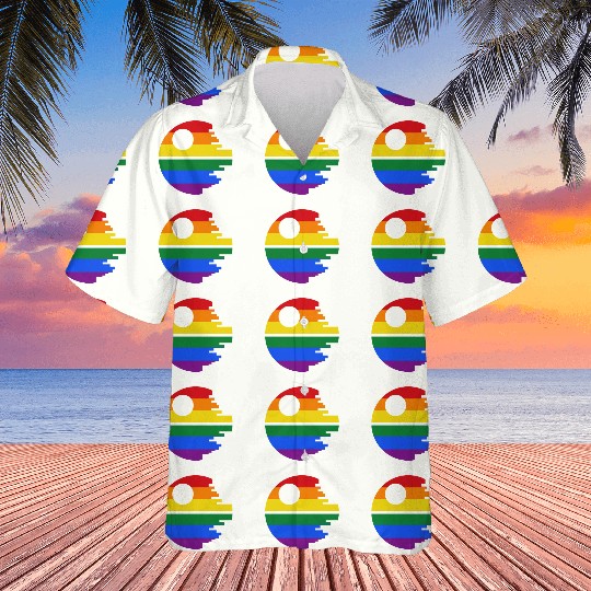 Rainbow Death Star Hawaiians