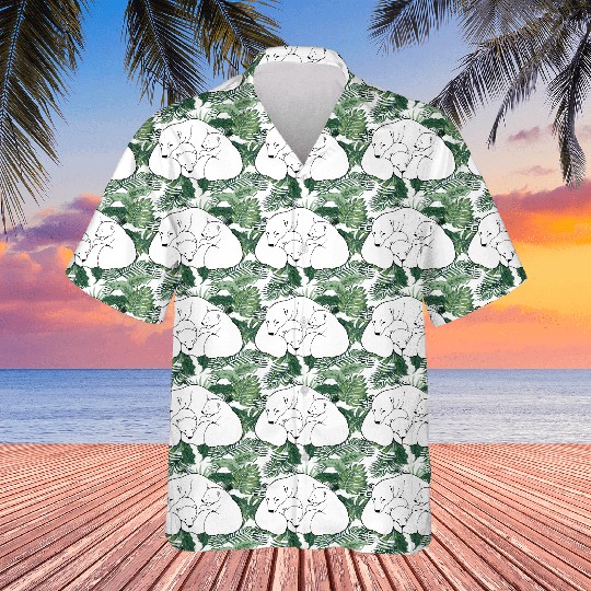 Polar Bear w. Cubs Twins Hawaiians