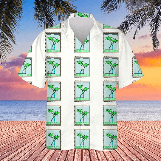 Seaside Florida Palm Trees Souvenir Hawaiians