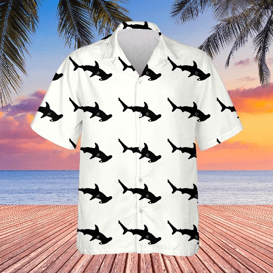 Silhouette design - Hammerhead Shark Hawaiians