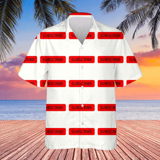 Youtube subscribe design Hawaiians