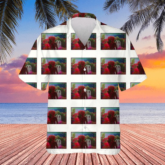 Retro Lion space Hawaiians