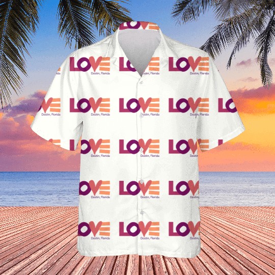 LOVE LOGO Multi Color Logo Hawaiians