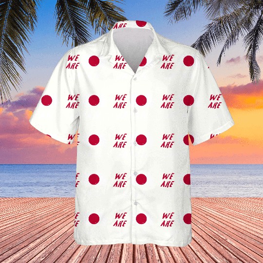 We are Japan flags Design Hawaiians