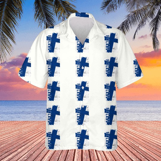 Finland flag Hawaiians