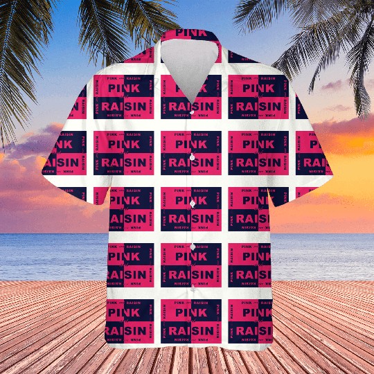 Pink and Raisin Design Hawaiians