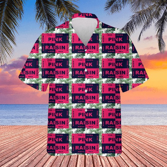 Pink and Raisin Design Hawaiians
