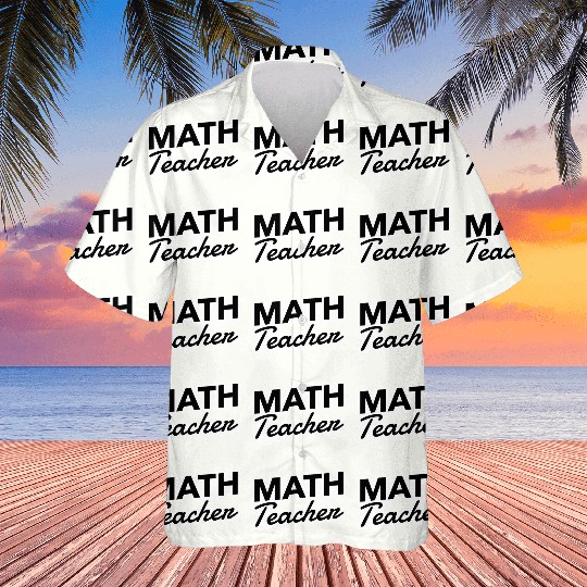 MATH Teacher School Mathematic Math Squad Hawaiians
